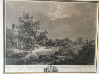 null D'après Ruisdael, gravé par Martigny et achevé par Jacques Philippe Le Bas,...