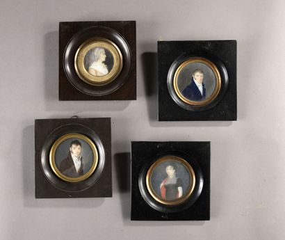 LEANDRI (actif de 1803-1824). Miniature LEANDRI (actif de 1803-1824).

Portrait en...
