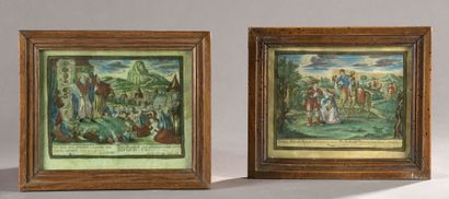 Albrecht SCHMIDT (1667-1744) Albrecht SCHMIDT (1667-1744). 
Moïse et les tables de...