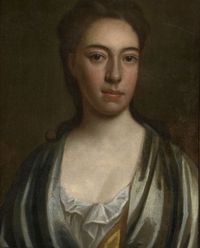 ECOLE ANGLAISE du XVIIe siècle. 17th century ENGLISH school

Portrait of Mary Beale

Oil...