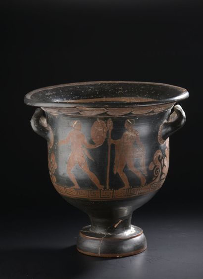 CRATÈRE  - Art grec, Apulie, IVe s. av. J.-C.