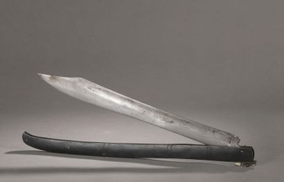 GRAND COUTEAU Grand couteau dépliant, fin du XIXe s.

L. plié 45 cm L. déplié 83,5...