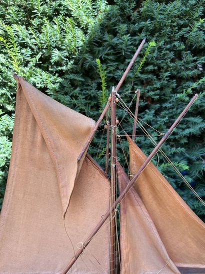 null Thonier de Préfailles. Maquette de bateau.