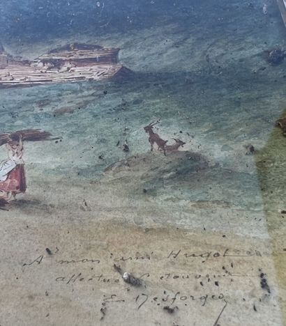 null E. Desforges, XIXe siècle

Paysages

Paire d'aquarelles signées et dédicacées...