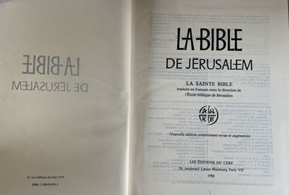 null The Jerusalem Bible

The Holy Bible translated into French under the direction...