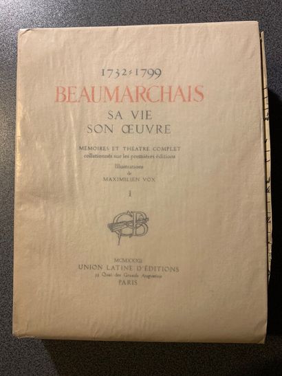 null 1732-1799 BEAUMARCHAIS

SA VIE SON OEUVRE

Mémoires et théâtre complet collationné...