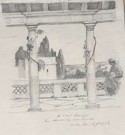 Auguste François-Marie GORGUET (1862-1927)

Scène...