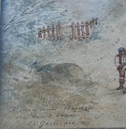 null E. Desforges, XIXe siècle

Paysages

Paire d'aquarelles signées et dédicacées...
