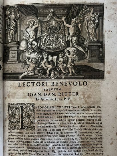 null Codex Theodosianus cum Comment. Gothofredi opera et studio 

A. Marvilli et...