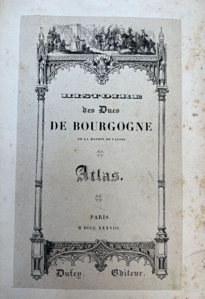null DE BARANTE, Histoire des ducs de Bourgogne de la maison de Valois

Deféy, Paris,...