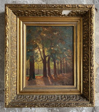 Paul de FRICK (1864-1935)

View of an undergrowth

Panel...