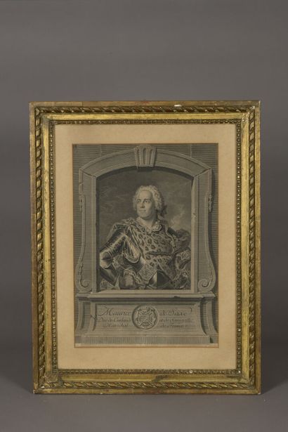 null D'après Louis de SYLVESTRE (1675-1760)

Portrait d'Auguste III (1696-1763),...