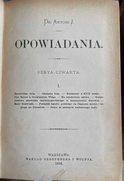 null [Pologne]. Livres en Polonais Smolenski, Gombrovicz, Witkiewicz, dictionnaire...