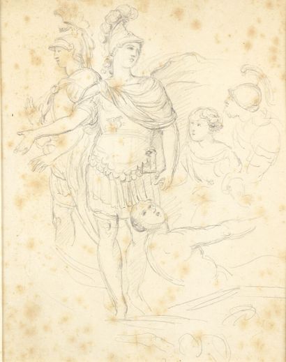 null Attributed to Victor de BOUILLE (1791-1867)

Study of figures dressed in antique...