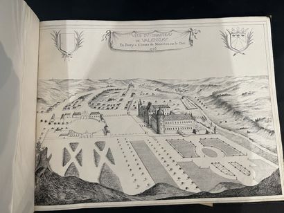 null [VALENÇAY]. Vue du château de Valençay. 

S. L., 1836. Album in-4°, percaline...
