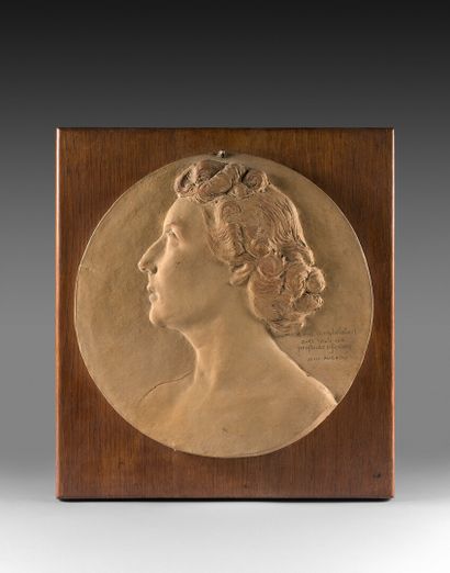 null Jean Magrou (1869-1945)

Presumed profile portrait of the wife of the writer...