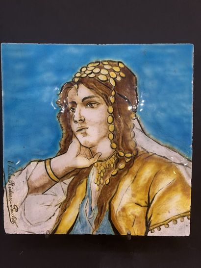 Rideau Paulet, portrait d'une jeune orientale

Carréeau...