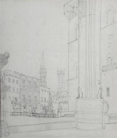 null Achille Etna MICHALLON (1796-1822)

Piazza della Signoria in Florence

Pencil...