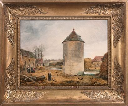 François Marius GRANET (1775-1849)

Une cour...