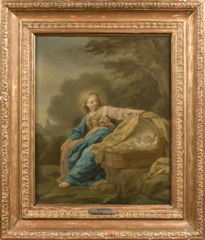 Attribué à Jean RESTOUT (1692-1768)

Vierge...