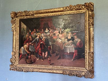 null 17th century ANVERSOISE school, workshop of Frans FRANCKEN II

The Wedding of...