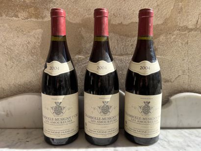 3 bouteilles CHAMBOLLE MUSIGNY 1er cru -