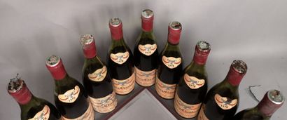 null 9 bottles GEVREY CHAMBERTIN - GERICOT GAUTHIER 1970

Labels slightly stained...