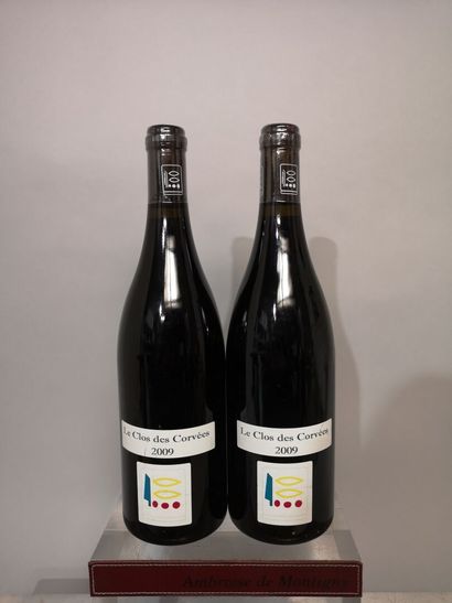 null 2 bouteilles NUITS St. GEORGES 1er cru "Clos des Corvées" - Domaine PRIEURE...