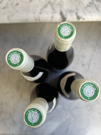 null 4 bottles SANTENAY 1er cru "Clos des Mouches" - DOMAINE Francoise et Denis CLAIR,...