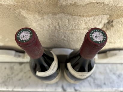null 2 bouteilles Nuits St. GEORGES 1er cru "La Richemone" - PERNAN ROSSIN, 1989

Etiquettes...
