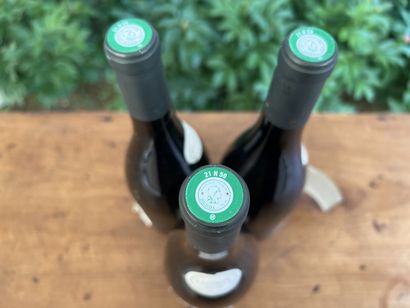 null 3 bouteilles MEURSAULT 1er cru Les Poruzots - Pierre ANDRE Étiquettes abîmées...