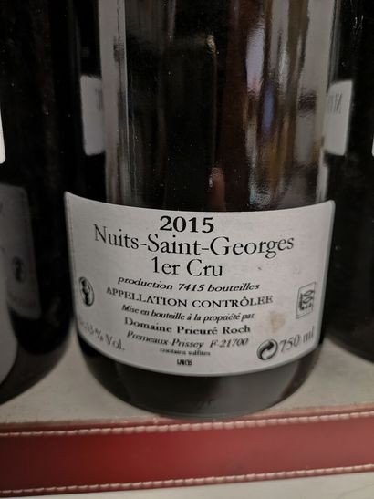 null 6 bouteilles NUITS SAINT GEORGES 1er Cru - PRIEURÉ ROCH 2015
