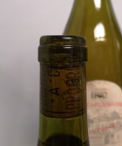 null 8 bouteilles CHASSAGNE MONTRACHET - CAPUANO FERRARI, 1992