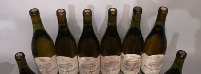 null 8 bouteilles CHASSAGNE MONTRACHET - CAPUANO FERRARI, 1992