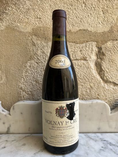 null 1 bottle VOLNAY 1er cru "Les Brouillards" - Bernard et Louis GLANTENAY 2002

Damaged...