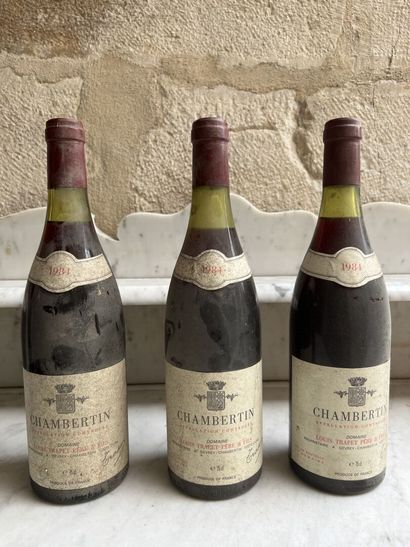 null 3 bottles CHAMBERTIN

Domaine Louis Trapet, 1984



Place : Semur-en-Auxois