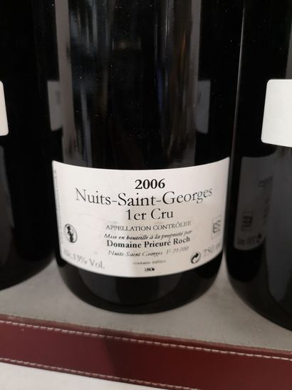 null 4 bouteilles NUITS St. GEORGES 1er cru - Domaine PRIEURE ROCH 2006