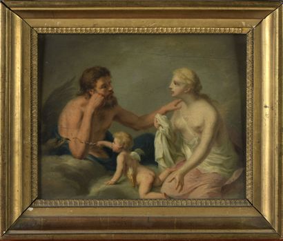 Ecole italienne du XIXe

Mars, Venus et Cupidon

Panneau

17...