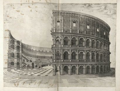 null 
LAFRERY (Antoine). Speculum romanæ magnificentiæ. Rome, 1536-1602. In-folio,...