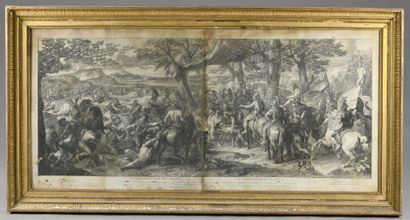 null After LE BRUN, engraved by AUDRAN, 18th century
Scenes from the life of Alexander
Suite...