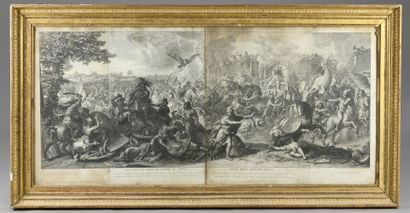 null After LE BRUN, engraved by AUDRAN, 18th century
Scenes from the life of Alexander
Suite...