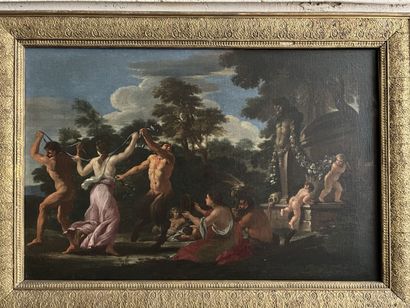 null Filippo LAURI (Rome 1623-1694)
Bacchanale avec danse
Toile.
45,7 x 66 cm
Provenance...