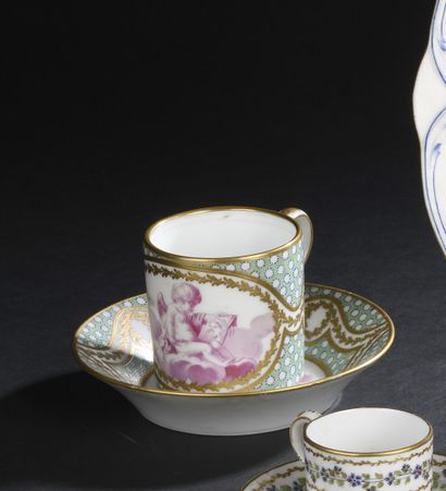 SAMSON, 19th century
Porcelain cup and saucer...