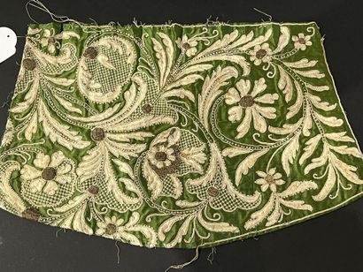 Embroidered element of a costume, Regency...