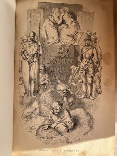 null Sir Walter Scott, Waverley

Edinburgh, 1846

5 volumes, in-4