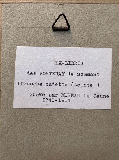 null D'après Moreau le Jeune, 1770

Ex-libris du cabinet de livre de M.A.P. de Fontenay...
