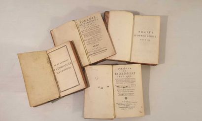 null Ensemble de 21 livres du XVIIIe et XIXème siècle comprenant divers traités de...