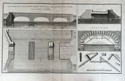 null Dans un carton, lot de gravures et lithographies sur Beauvais, Creil, Senlis,...