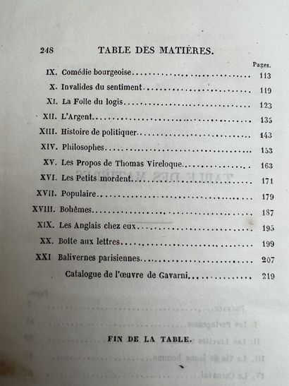 null Paul Gavarni (1804-1866)

Masques et visages

In12, demi-reliure.

Chez Paulin...