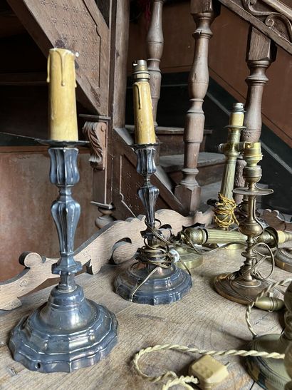 null MANNETTE of candle holders